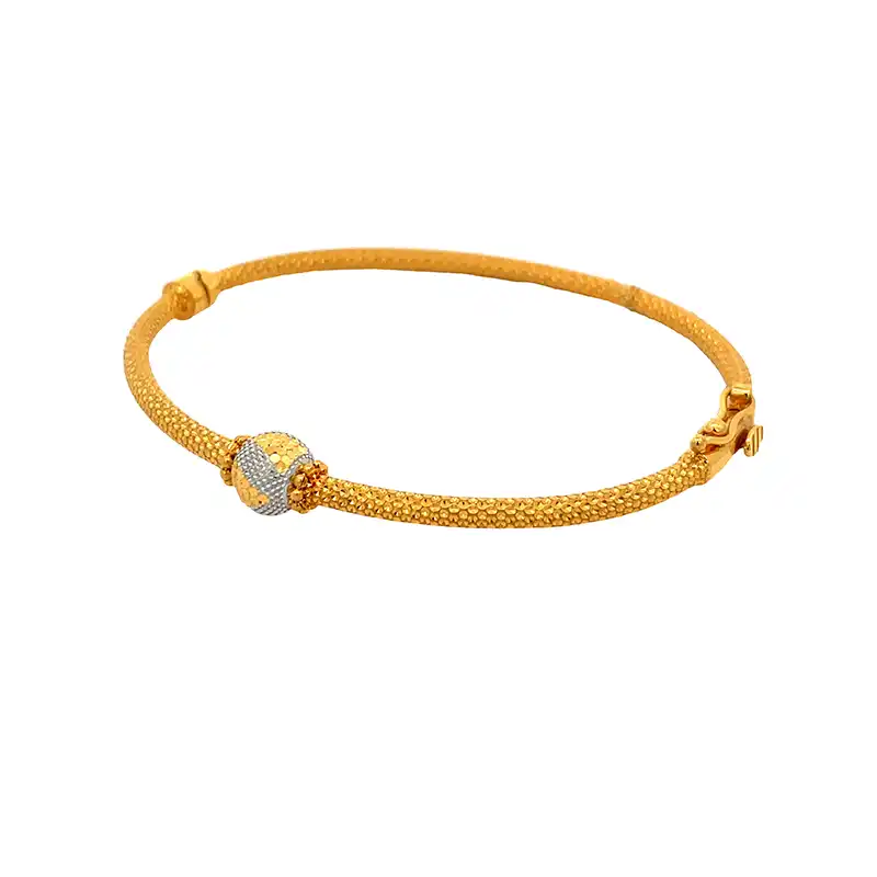 22K Gold Fashion Bangle